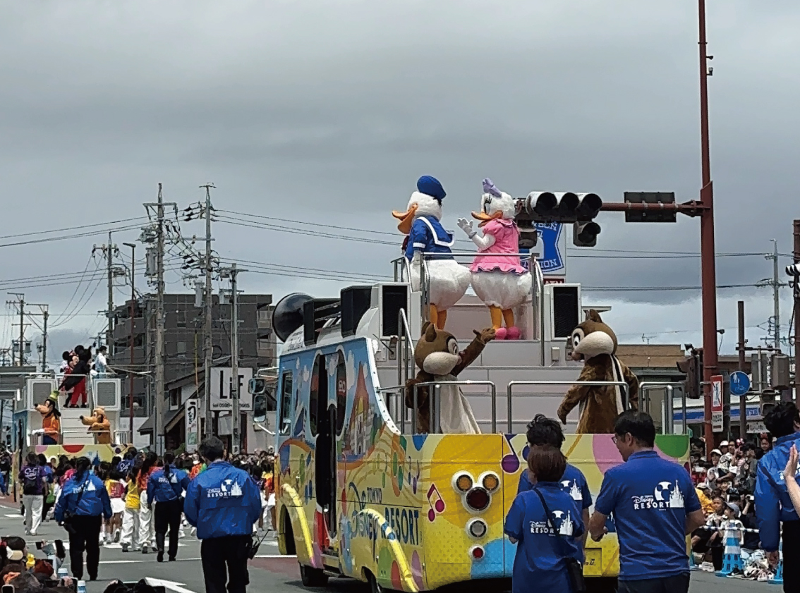 松阪市　スペシャルサンクスパレード ディズニーの仲間たち
