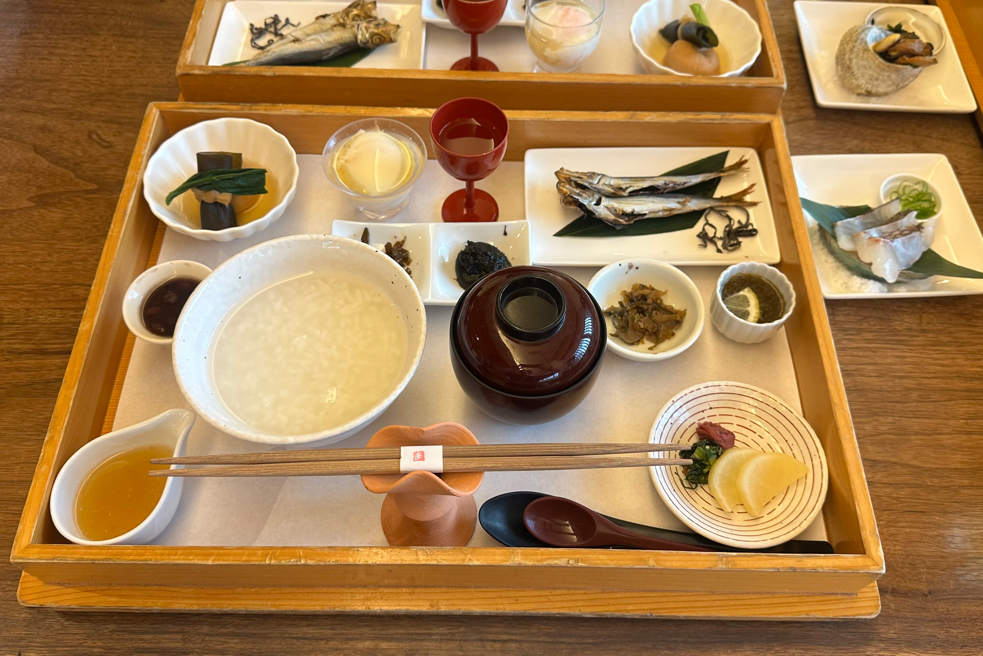 伊勢神宮外宮　あそらの茶屋　御饌の朝かゆ　おかゆ