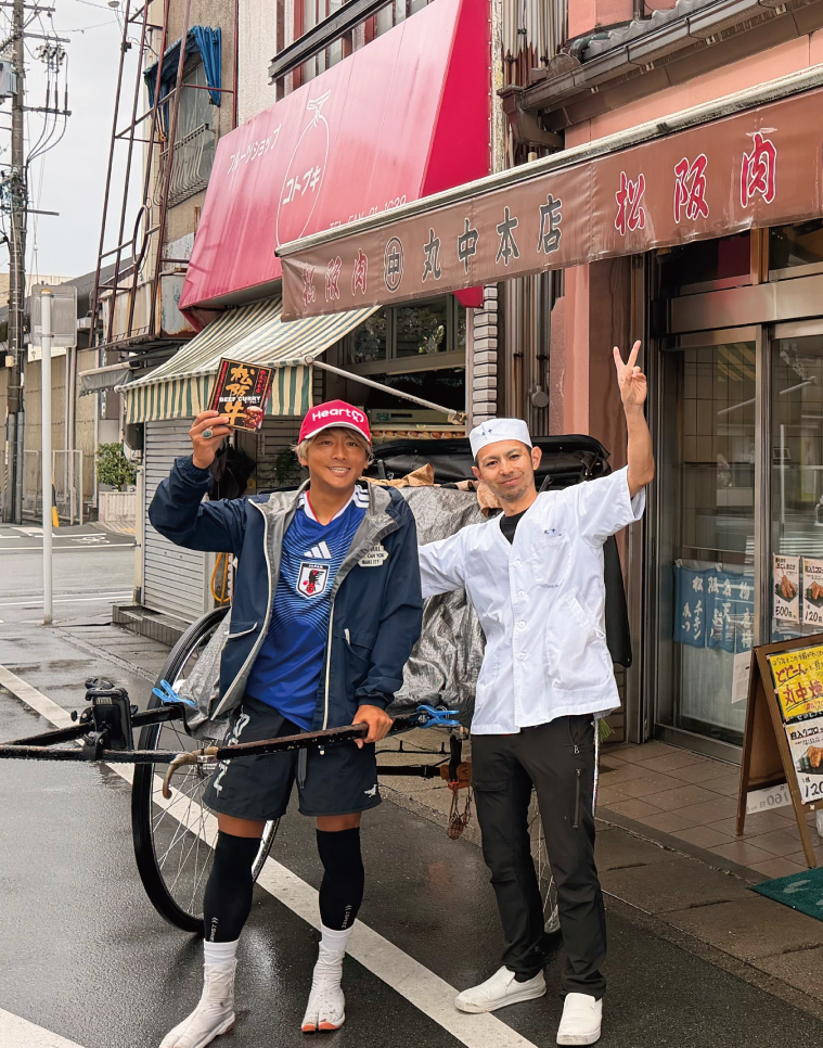 人力車の旅人 ガンプ鈴木さん