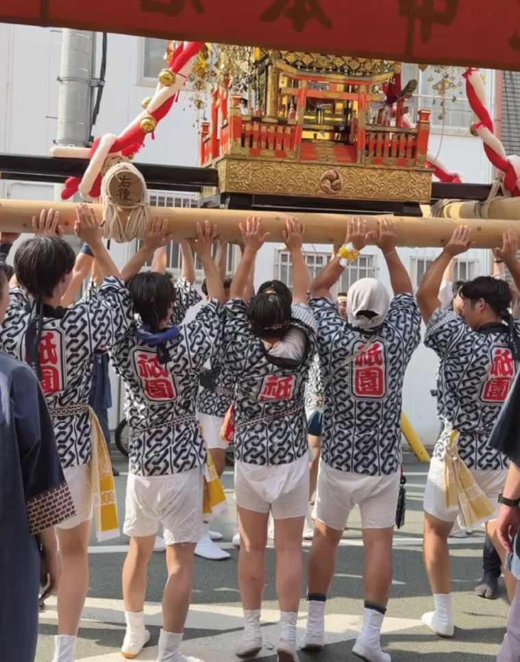 松阪祇園祭の様子 丸中本店