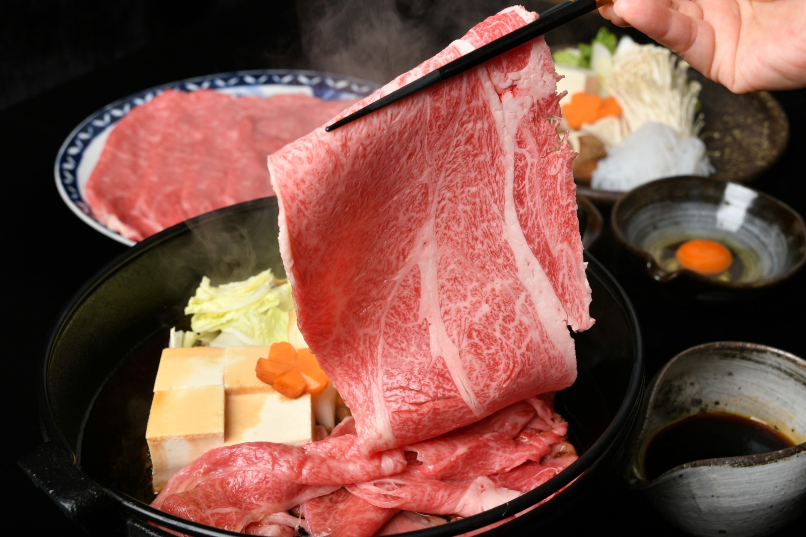 松阪牛　すき焼き