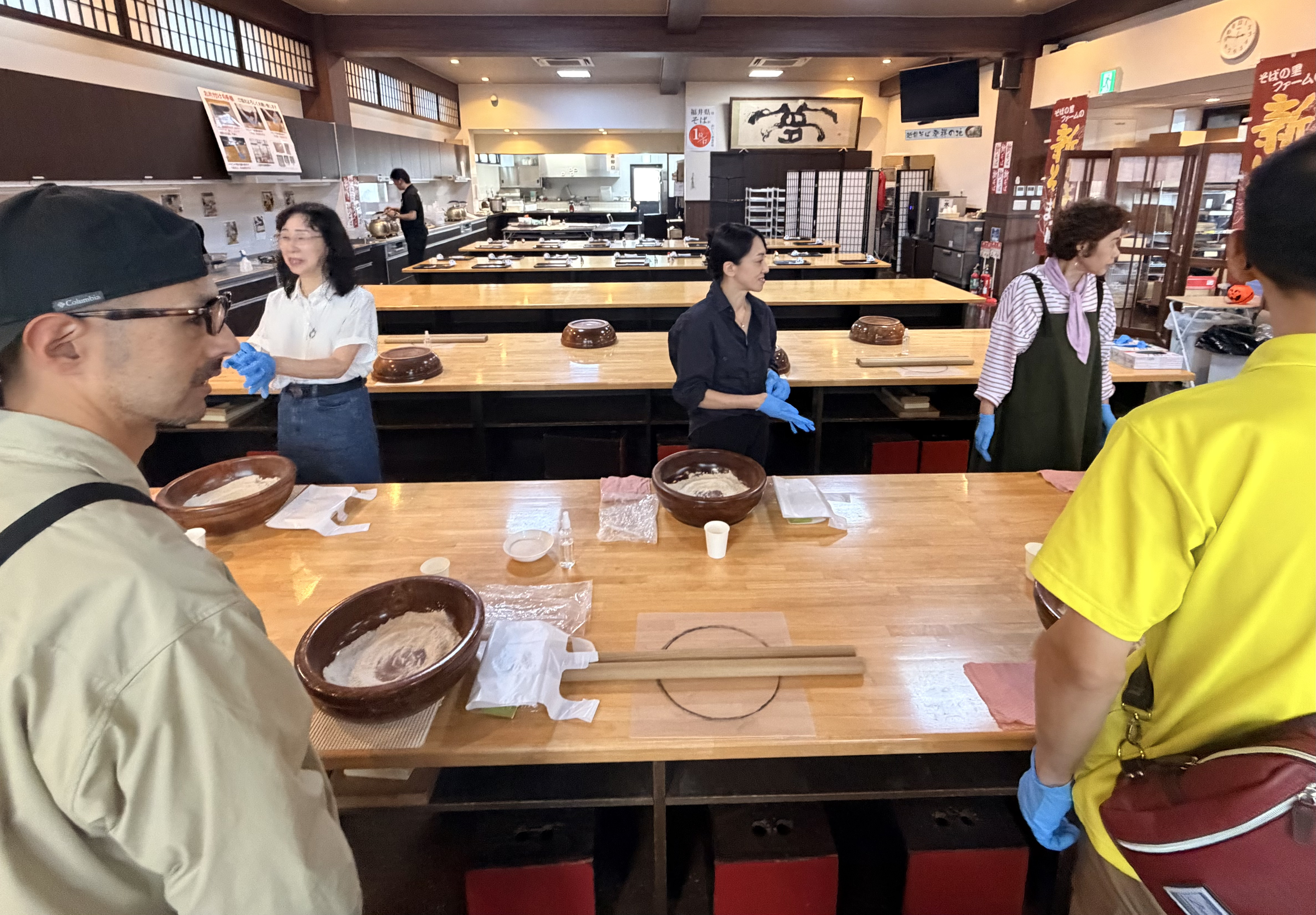 武生製麺 そばうち体験
