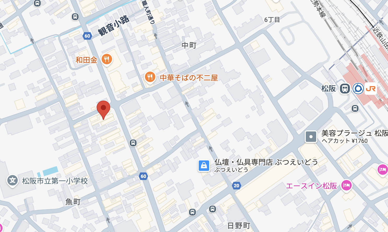 丸中本店地図